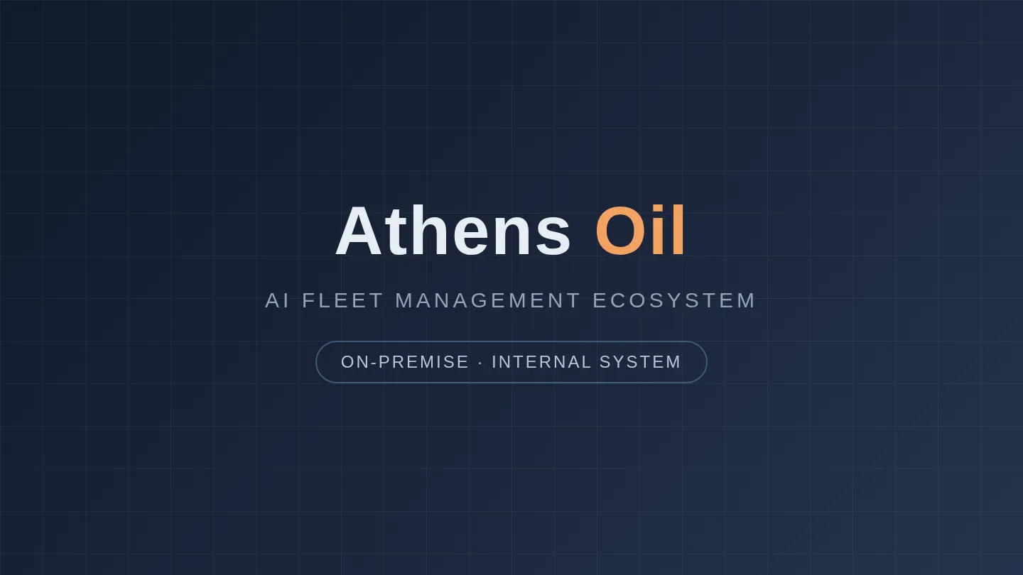 Athens Oil AI Fleet Management