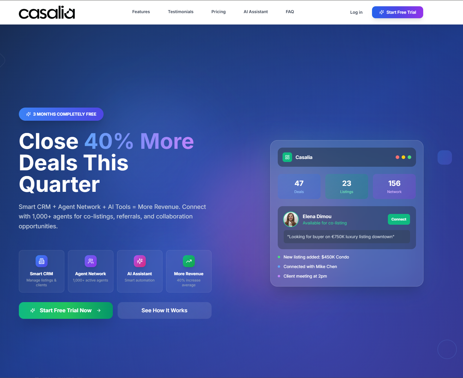 Casalia.gr Real Estate Platform